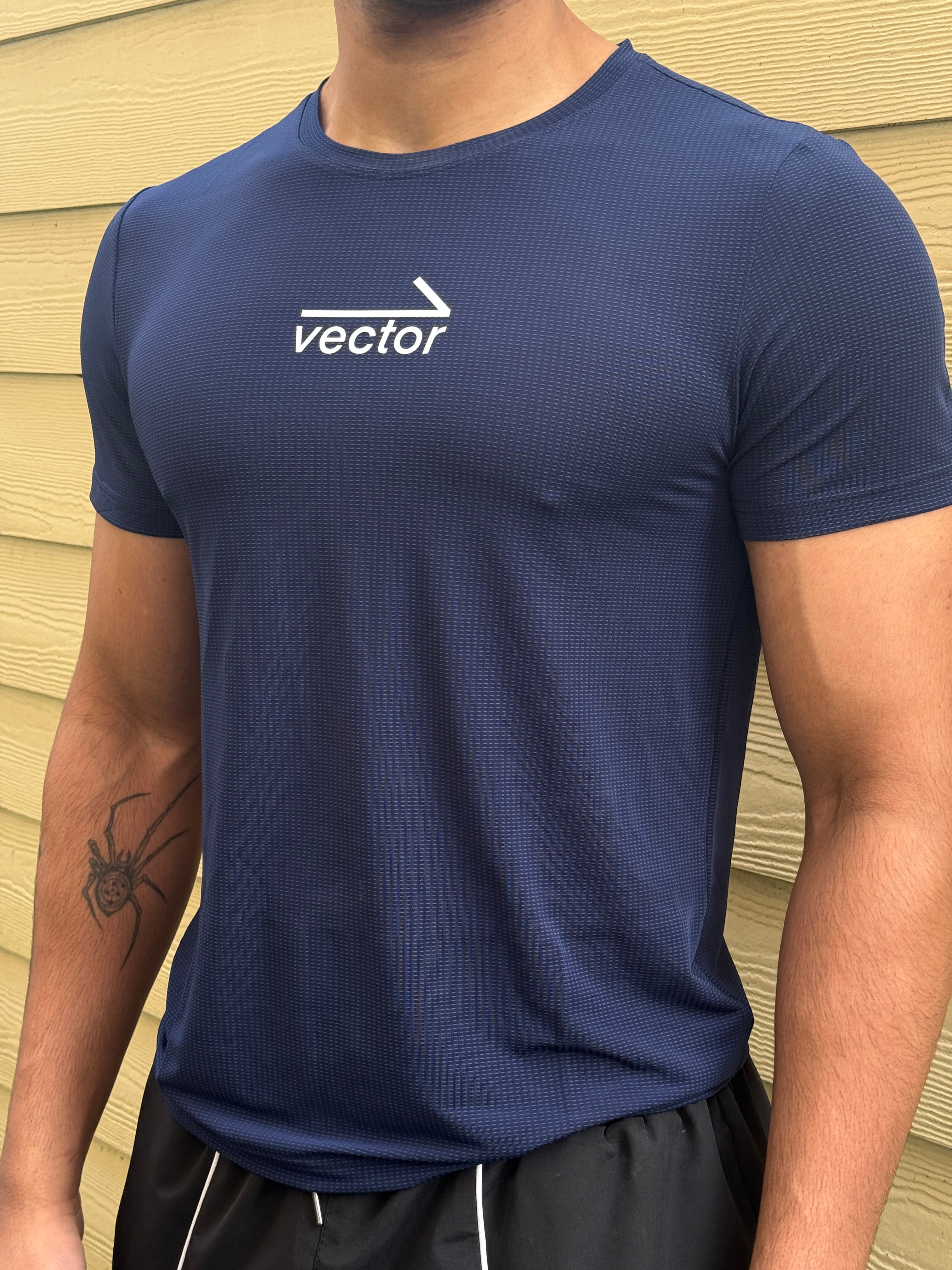 Navy Blue Performance T-Shirt